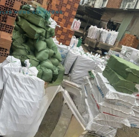 Cát đá gạch đóng bao tiện lợi phù hợp cho mọi loại công trình