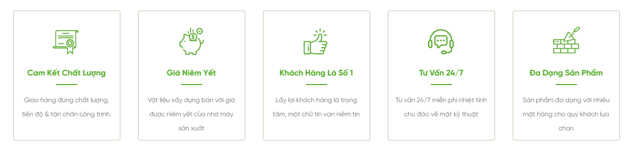 Tổng hợp các loại vật liệu xây dựng phổ biến tại Bình Chánh 2025